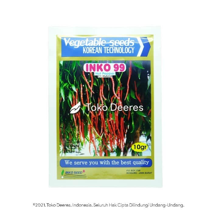 Benih Cabe Keriting, Inko 99, Vegetable Seeds
