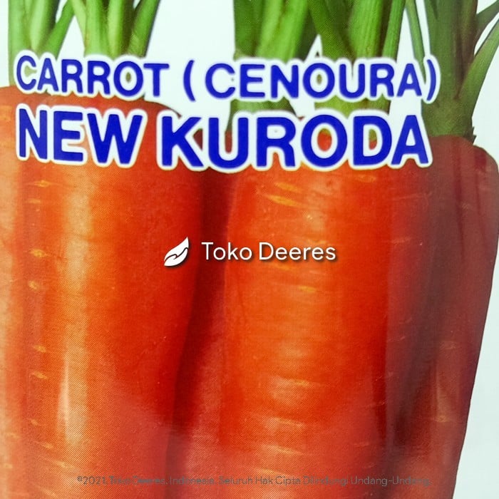 Benih Wortel - New Kuroda - 100 gr - Takii Seed e