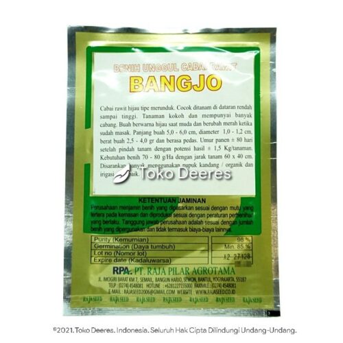 Benih Cabe Rawit - Bangjo - 10 gr - Raja Seed b