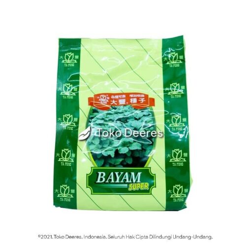 Benih Bayam - Bayam Super - 500 gr - Ta Fung