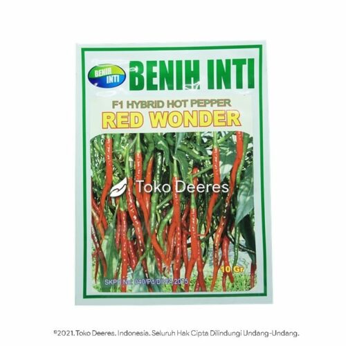 Benih Cabe Keriting - Red Wonder - 10 gr - Benih Inti