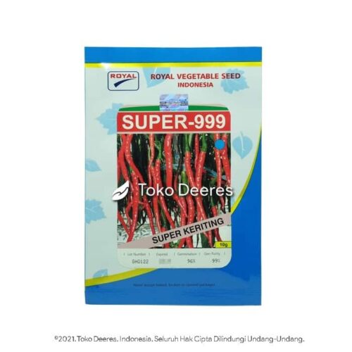 Benih Cabe Keriting - Super 999 - 10 gr - Royal