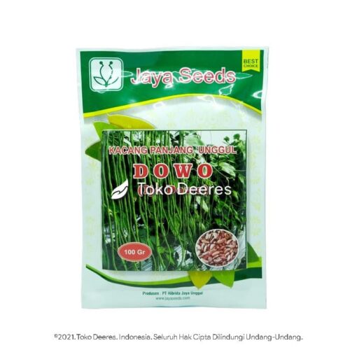 Benih Kacang Panjang - Dowo - 100 gr - Jaya Seeds