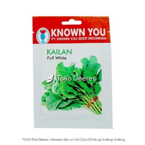 Benih Kale - Full White - 5 gr - Known You Seed