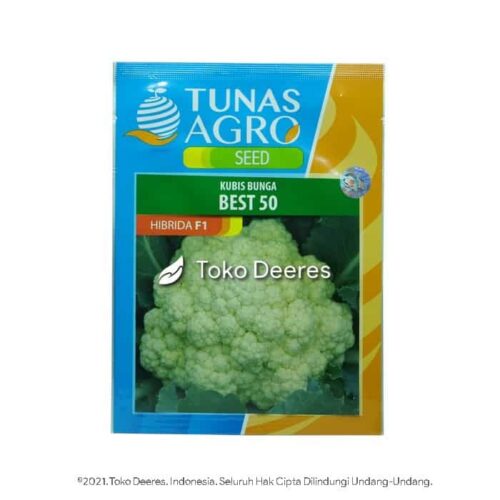 Benih Kembang Kol - Best 50 - 10 gr - Tunas Agro