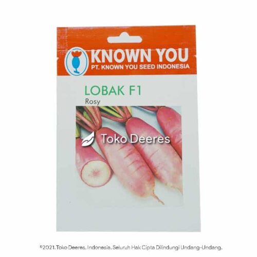 Benih Lobak - Rosy F1 - 60 btr - Known You Seed