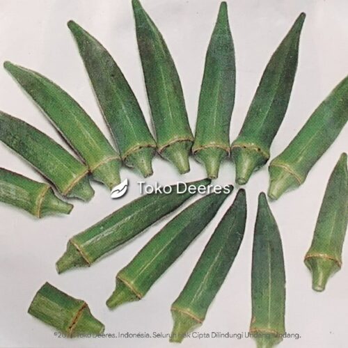 Benih Okra - Greennie F1 - 25 btr - Known You Seed