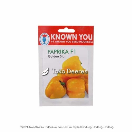 Benih Paprika Kuning - Golden Star F1 - 15 btr - Known You Seed