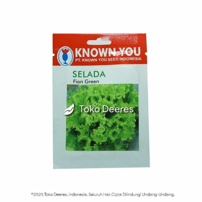 Benih Selada Fion Green 5 Gr Known You Seed Tokder