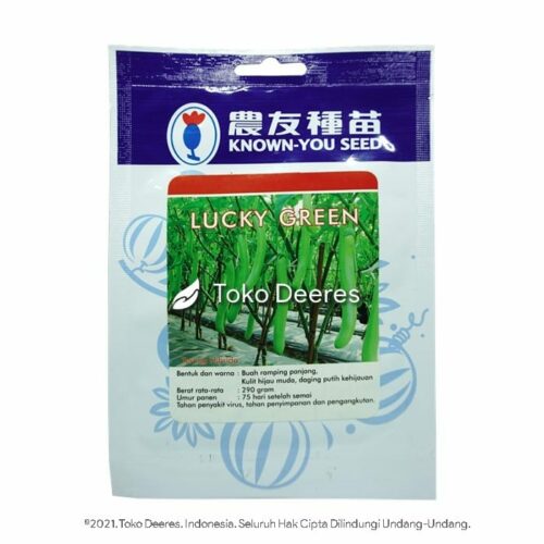 Benih Terong Hijau - Lucky Green - 5 gr - Known You Seed