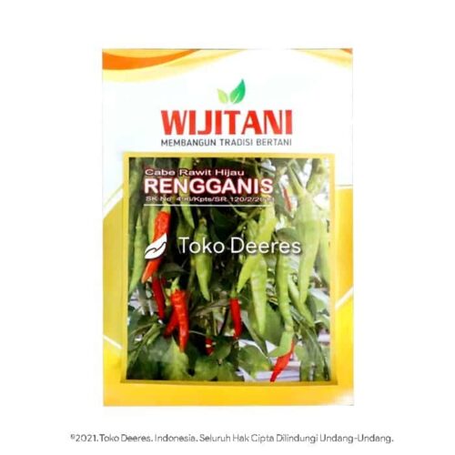 Benih Cabai Rawit Hijau - Rengganis - 10 gr - Wijitani