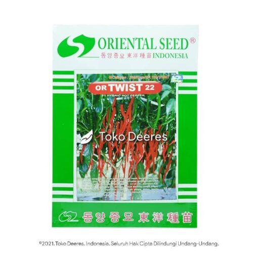 Benih Cabe Keriting - OR Twist 22 - 10 gr - Oriental Seed a