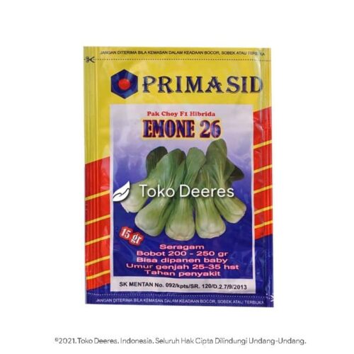 Benih Sawi Pakcoy - Emone 26 -15 gr - Primasid