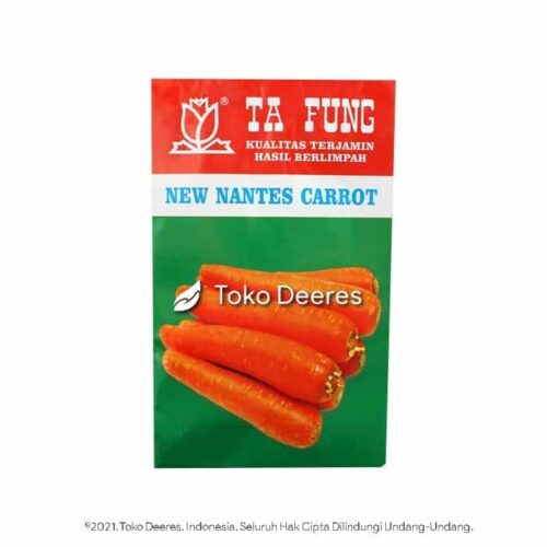 Benih Wortel - New Nantes Carrot - 20 gr - Ta Fung