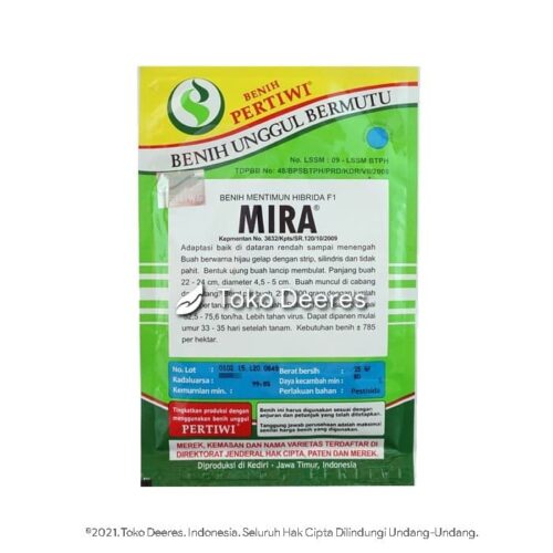 Benih Timun - Mira - 25 gr - Benih Pertiwi