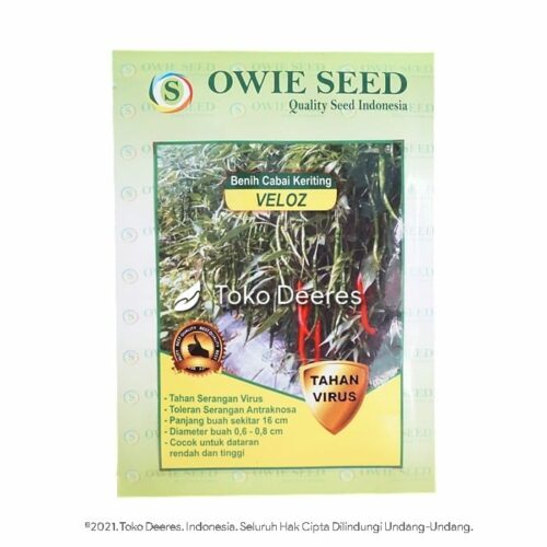 Benih Cabe Keriting - Veloz - 12,5 g - Owie Seed