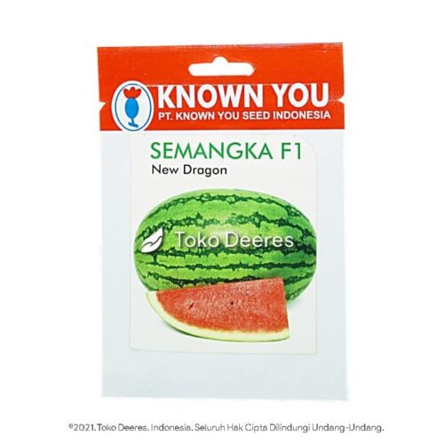 Benih Semangka Merah Biji - New Dragon F1 - 10 btr - Known You Seed