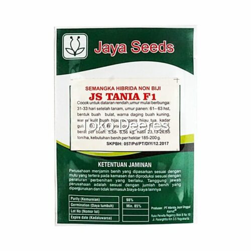 Benih Semangka Non Biji - JS TANIA F1 - 300 btr - Jaya Seeds